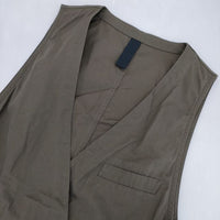 MHL. HIGH TWIST COTTON TWILL 595-3156502 ジャンパースカート ワンピース 23SS カーキ レディース エムエイチエル【中古】5-0914M∞