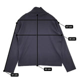 ORCIVAL W RIB JERSEY TURTLENECK OR-C0142 スビンリブ 長袖Ｔシャツ カットソー ロンＴ グレー レディース オーシバル/オーチバル【中古】5-0914M∞