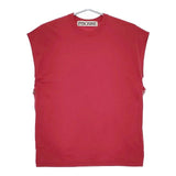 INSCRIRE Belted No Sleeve Tee 定価16500円 I23SS-CUT12 ノースリーブ Ｔシャツ カットソー 23SS レッド レディース アンスクリア【中古】5-0616S∞