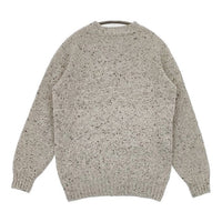 Morris&Sons ポケット付き ウール セーター ニット グレー ミックス レディース モリスアンドサンズ【中古】5-0818T∞