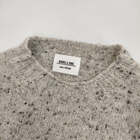 Morris&Sons ポケット付き ウール セーター ニット グレー ミックス レディース モリスアンドサンズ【中古】5-0818T∞