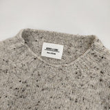 Morris&Sons ポケット付き ウール セーター ニット グレー ミックス レディース モリスアンドサンズ【中古】5-0818T∞
