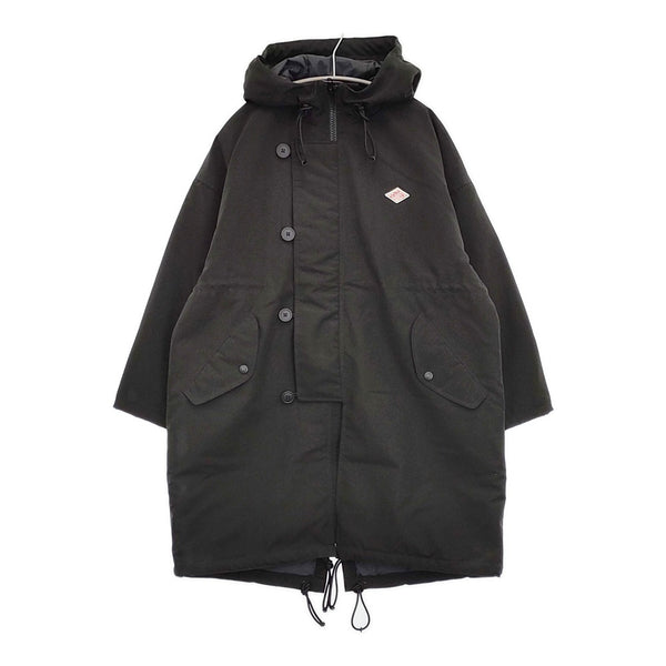 Danton WOMEN'S MILITARY INSULATION COAT サイズS DT-A0529 中綿 ミリタリーコート ブラック レディース ダントン【中古】5-0920T♪