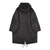 Danton WOMEN'S MILITARY INSULATION COAT サイズS DT-A0529 中綿 ミリタリーコート ブラック レディース ダントン【中古】5-0920T♪