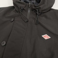 Danton WOMEN'S MILITARY INSULATION COAT サイズS DT-A0529 中綿 ミリタリーコート ブラック レディース ダントン【中古】5-0920T♪