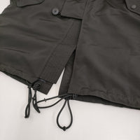 Danton WOMEN'S MILITARY INSULATION COAT サイズS DT-A0529 中綿 ミリタリーコート ブラック レディース ダントン【中古】5-0920T♪