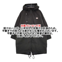 Danton WOMEN'S MILITARY INSULATION COAT サイズS DT-A0529 中綿 ミリタリーコート ブラック レディース ダントン【中古】5-0920T♪