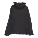 agnes b. ハイネック サイズ3 カットソー ブラック レディース アニエスベー【中古】5-0509M♪