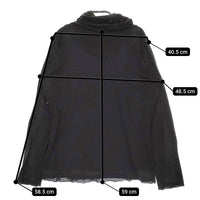 agnes b. ハイネック サイズ3 カットソー ブラック レディース アニエスベー【中古】5-0509M♪