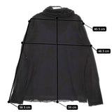 agnes b. ハイネック サイズ3 カットソー ブラック レディース アニエスベー【中古】5-0509M♪