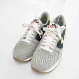 NIKE AIR VORTEX 24.5cm スニーカー グレー グリーン レディース ナイキ【中古】5-1210G◎