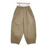 Curensology コットンリネンドロストパンツ 266361 定価24200円 パンツ カーキ レディース カレンソロジー【中古】5-0921G∞