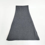 AP STUDIO リブニットケープ 定価19800円 カシミヤ混 ネックウォーマー 24AW グレー レディース エーピーストゥディオ【中古】5-0415T♪