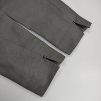 AK+1 ウールリネン ベルト付き 定価47300円 ジャケット 23AW グレー レディース エーケーワン【中古】5-0927T∞