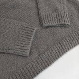 evam eva E233K081 mohair lily pullover モヘヤ プルオーバー 定価29700円 セーター ニット グレー レディース エヴァムエヴァ【中古】5-0927T∞