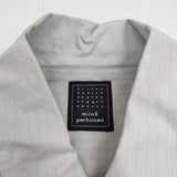 mina perhonen isle コンビネゾン ツナギ ai4506 サイズ38 コットンシルク オーバーオール ライトブルー レディース ミナペルホネン【中古】5-1021M△