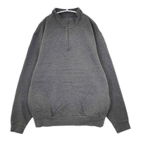 L.L.Bean ハーフジップトレーナー プルオーバー 裏起毛 254673 スウェット グレー メンズ エルエルビーン【中古】5-1009T∞