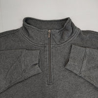 L.L.Bean ハーフジップトレーナー プルオーバー 裏起毛 254673 スウェット グレー メンズ エルエルビーン【中古】5-1009T∞