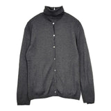 C.T.plage カシミヤシルク タートルネック ツインニット カーディガン アンサンブル グレー レディース シーティープラージュ【中古】5-1009T∞