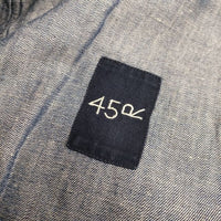 45R/45rpm コットンリネンゴマデニムの908ベイカーパンツ 定価31900円 デニムパンツ ネイビー レディース フォーティーファイブアールピーエム【中古】5-0528M∞