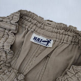 HAI SPORTING GEAR ハイスポーティングギア 80sヴィンテージ ISSEY MIYAKE イージー テンセル パンツ ベージュ レディース【中古】5-0820G∞