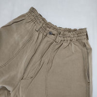 HAI SPORTING GEAR ハイスポーティングギア 80sヴィンテージ ISSEY MIYAKE イージー テンセル パンツ ベージュ レディース【中古】5-0820G∞