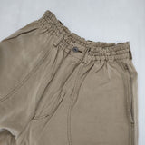 HAI SPORTING GEAR ハイスポーティングギア 80sヴィンテージ ISSEY MIYAKE イージー テンセル パンツ ベージュ レディース【中古】5-0820G∞