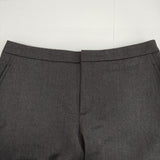 L'EQUIPE YOSHIE INABA ストレッチ ウール ショートパンツ ハーフパンツ ショーツ チャコールグレー レディース レキップヨシエイナバ【中古】5-0823T∞