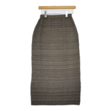 JURGEN LEHL J0163KS081 ウールレーヨン ニット ロングスカート グレー レディース ヨーガンレール【中古】5-0823T∞