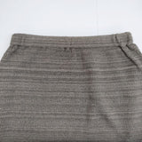 JURGEN LEHL J0163KS081 ウールレーヨン ニット ロングスカート グレー レディース ヨーガンレール【中古】5-0823T∞