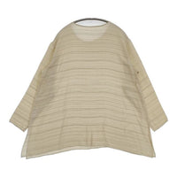 JURGEN LEHL J0161FB211 シルク 長袖Ｔシャツ カットソー ロンＴ ベージュ レディース ヨーガンレール【中古】5-0914M∞