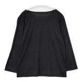 JURGEN LEHL J0114UB552 ウール 長袖Ｔシャツ カットソー ロンＴ ブラック レディース ヨーガンレール【中古】5-0927T∞
