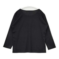 JURGEN LEHL J0114UB552 ウール 長袖Ｔシャツ カットソー ロンＴ ブラック レディース ヨーガンレール【中古】5-0927T∞