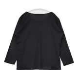 JURGEN LEHL J0114UB552 ウール 長袖Ｔシャツ カットソー ロンＴ ブラック レディース ヨーガンレール【中古】5-0927T∞