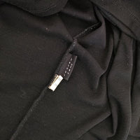 JURGEN LEHL J0114UB552 ウール 長袖Ｔシャツ カットソー ロンＴ ブラック レディース ヨーガンレール【中古】5-0927T∞