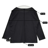 JURGEN LEHL J0114UB552 ウール 長袖Ｔシャツ カットソー ロンＴ ブラック レディース ヨーガンレール【中古】5-0927T∞