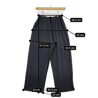 JURGEN LEHL J0172UP501 コットン イージー パンツ ネイビー レディース ヨーガンレール【中古】5-0914G∞