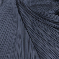 PLEATS PLEASE ISSEY MIYAKE PP13-JH464 サイズ2 Vネック ノースリーブ ワンピース ネイビー レディース プリーツプリーズ【中古】5-0415S♪