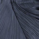 PLEATS PLEASE ISSEY MIYAKE PP13-JH464 サイズ2 Vネック ノースリーブ ワンピース ネイビー レディース プリーツプリーズ【中古】5-0415S♪
