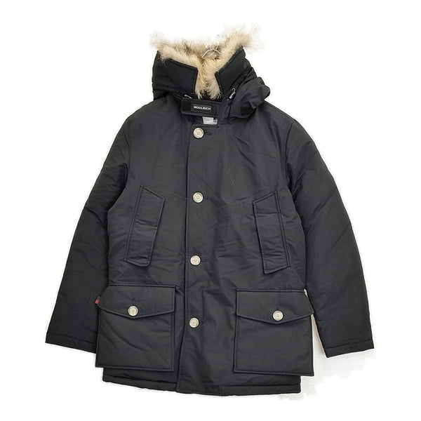 WOOLRICH ARCTIC PARKA 定価107800円 WOCPS2919 サイズS ダウンジャケット ブラック メンズ ウールリッチ【中古】5-1031A♪