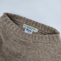 tieasy/ISLAND KNIT WORKS フィッシャーマンズ セーター ニット ベージュ メンズ ティージー/アイランドニットワークス【中古】5-0821T∞