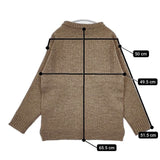 tieasy/ISLAND KNIT WORKS フィッシャーマンズ セーター ニット ベージュ メンズ ティージー/アイランドニットワークス【中古】5-0821T∞