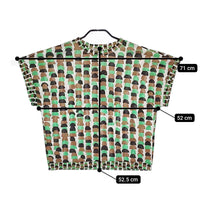 mina perhonen rocher サイズ38 ads8972 定価24200円 カットソー 25SS ホワイト グリーン レディース ミナペルホネン【中古】5-0415S♪