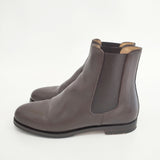 F.LLI Giacometti レザー サイズ37 サイドゴア ブーツ ブラウン レディース フラテッリジャコメッティ【中古】5-1210G◎