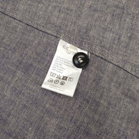 COMOLI ダンガリー R01-01007 サイズ1 コットン ジャケット ブルー レディース コモリ【中古】5-0820M∞