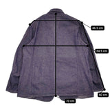 COMOLI ダンガリー R01-01007 サイズ1 コットン ジャケット ブルー レディース コモリ【中古】5-0820M∞