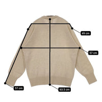 HERILL カシミヤ Golden Cash 20-080-HL-8110-3 セーター ニット ベージュ レディース ヘリル【中古】5-0818T∞
