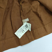 nest Robe 01213-1111 リネン超撥水ギャザースリーブショートシャツ ブラウス シャツ 21AW ブラウン レディース ネストローブ【中古】5-0616M∞
