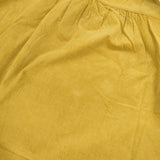 homeworking コットン コーデュロイ エプロンワンピ ワンピース マスタード レディース ホームワーキング【中古】5-0820M∞