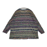 JURGEN LEHL コットンジャガード J0171UB142 日本製 長袖Ｔシャツ カットソー ロンＴ マルチカラー レディース ヨーガンレール【中古】5-0914M∞